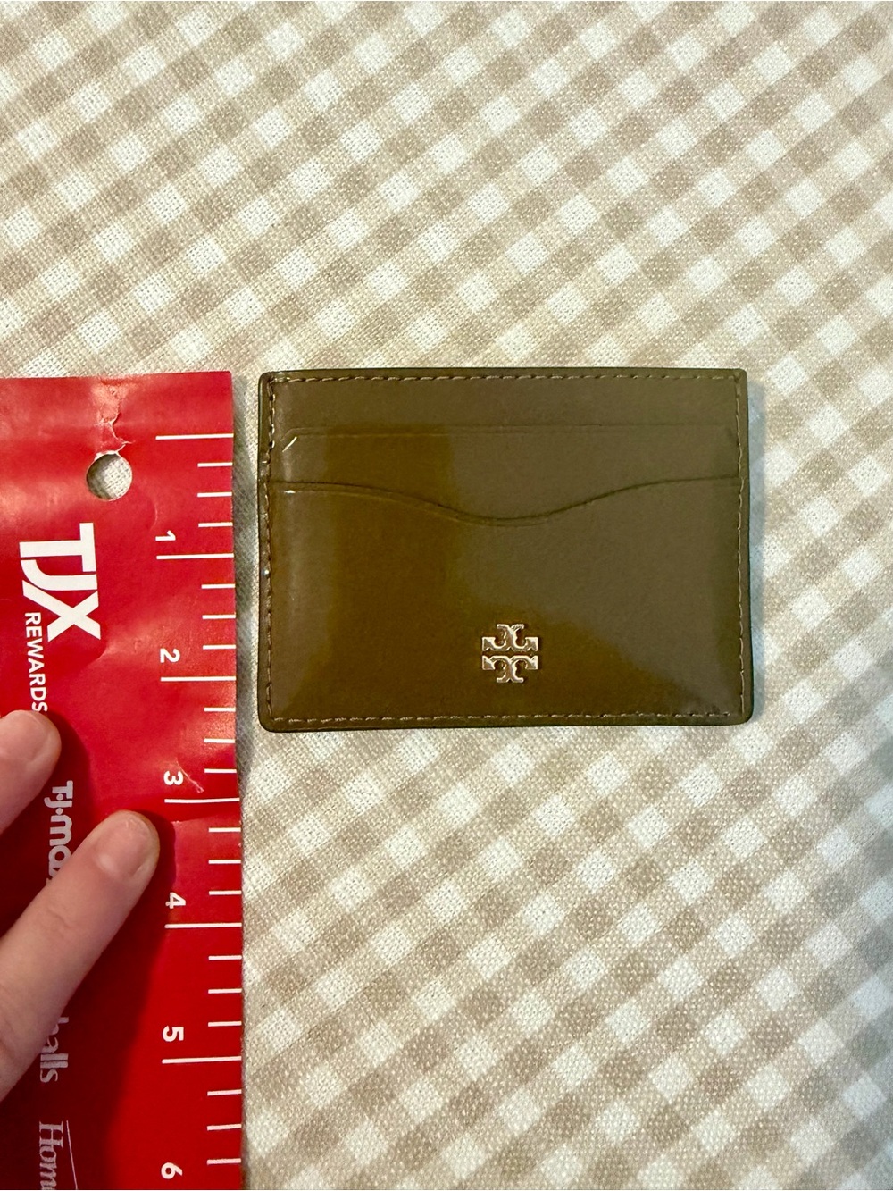 Tory Burch Emerson Slim Card Case Wallet Smooth
Leather Rich Walnut Brown - Picture 7 of 7